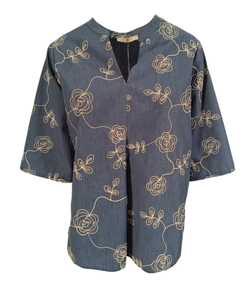 CAMICIA DONNA 3/4M 150039 Ingrosso Abbigliamento Donna Tellini S.r.l.